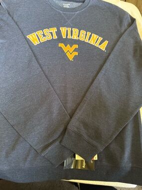 NWT West Virginia Mountaineers Crewneck Sweatshirt - Size XL